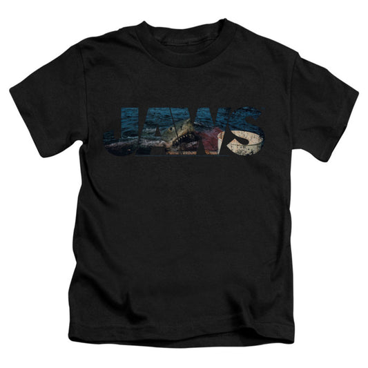 Jaws Logo Cutout Childrens T-shirt