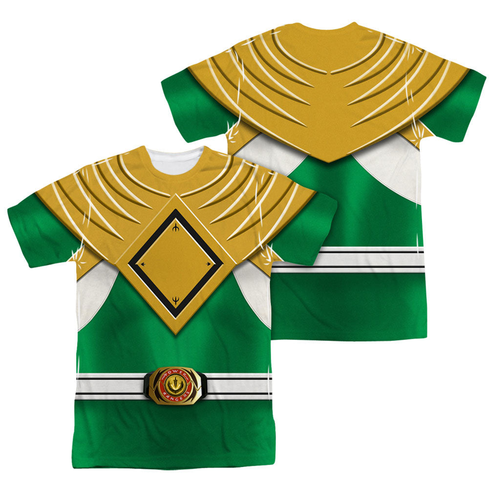 Power Rangers Green Ranger Sublimation T-shirt 233205 | Rockabilia ...