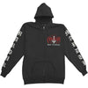 Those Of The Unlight Zippered Hooded Sweatshirt