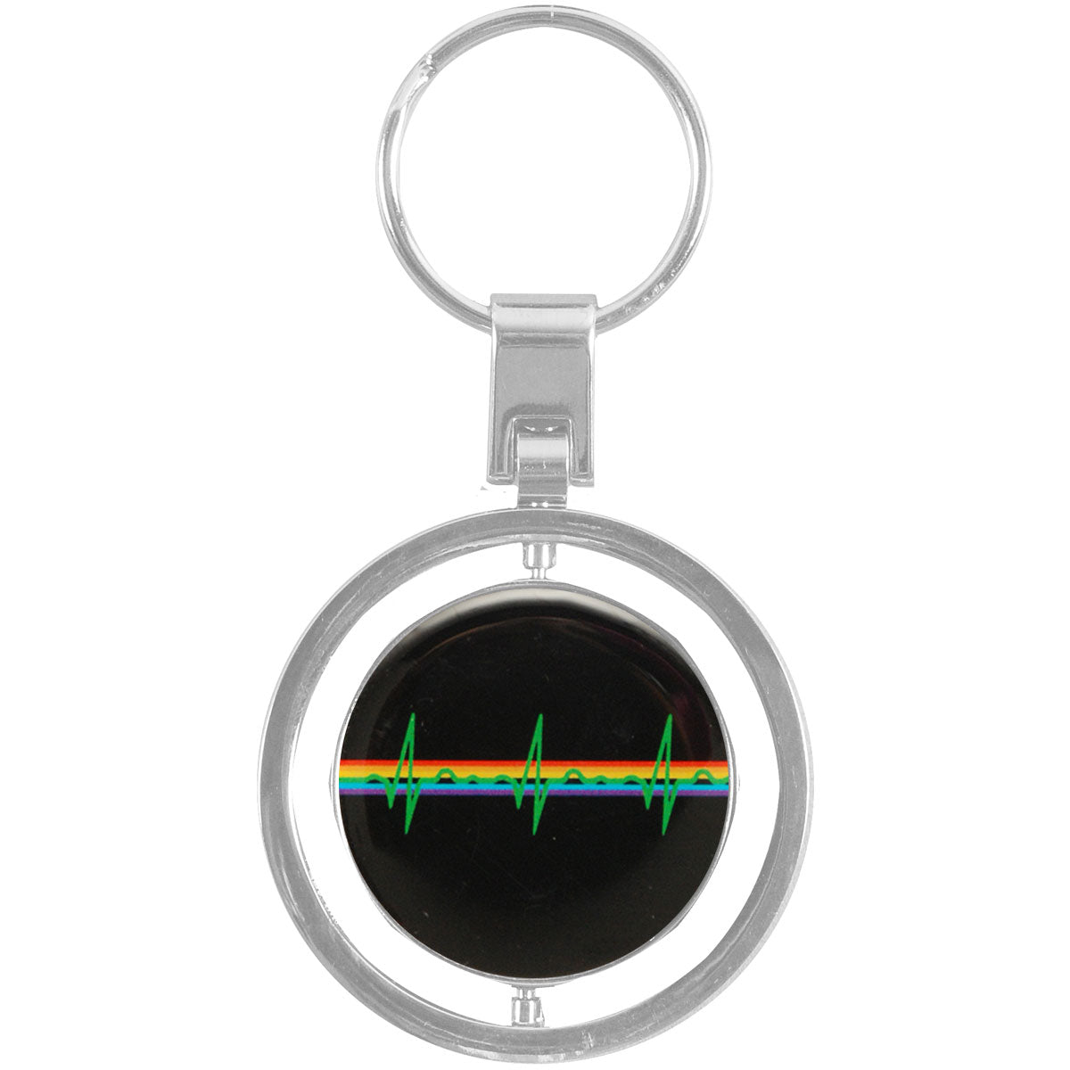 Pink Floyd Dark Side Of The Moon Spinner Key Chain