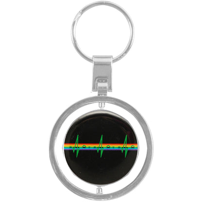 Pink Floyd Dark Side Of The Moon Spinner Key Chain