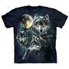 Moon Wolves Collage T-shirt