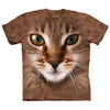 Striped Cat Face T-shirt