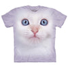 White Kitten Face T-shirt