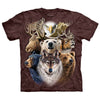 Northern Wildlife Collage Small T-shirt