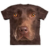 Chocolate Lab Face Small T-shirt