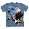 Faded Flag & Eagles T-shirt