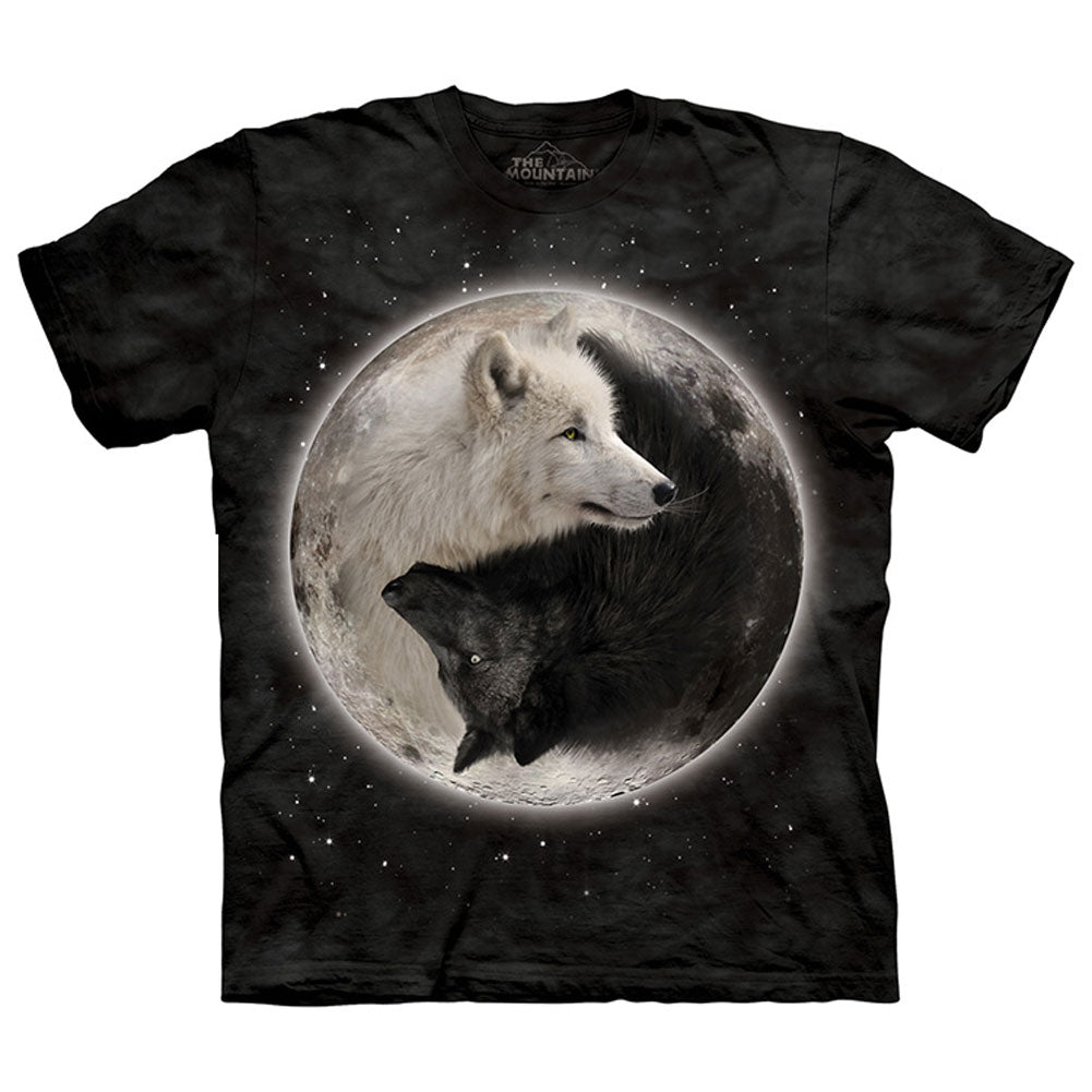 The Mountain Yin Yang Wolves T-shirt 234846 | Rockabilia Merch Store