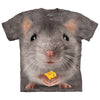 Big Face Grey Mouse T-shirt