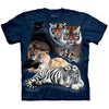 Big Cat Collage T-shirt