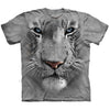 White Tiger Face T-shirt