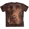 Chocolate Lab Face S T-shirt