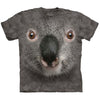 Gray Koala Face S T-shirt