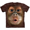 Big Face Baby Orangutan S T-shirt