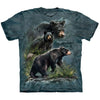 Three Black Bear S T-shirt