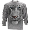 White Tiger Face T-shirt