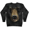 Black Bear Face Sweatshirt