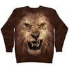 Big Face Roaring Lion Sweatshirt