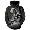 Black Dragon Hooded Sweatshirt