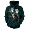 Three Wolf Moon Hooded Sweatshirt