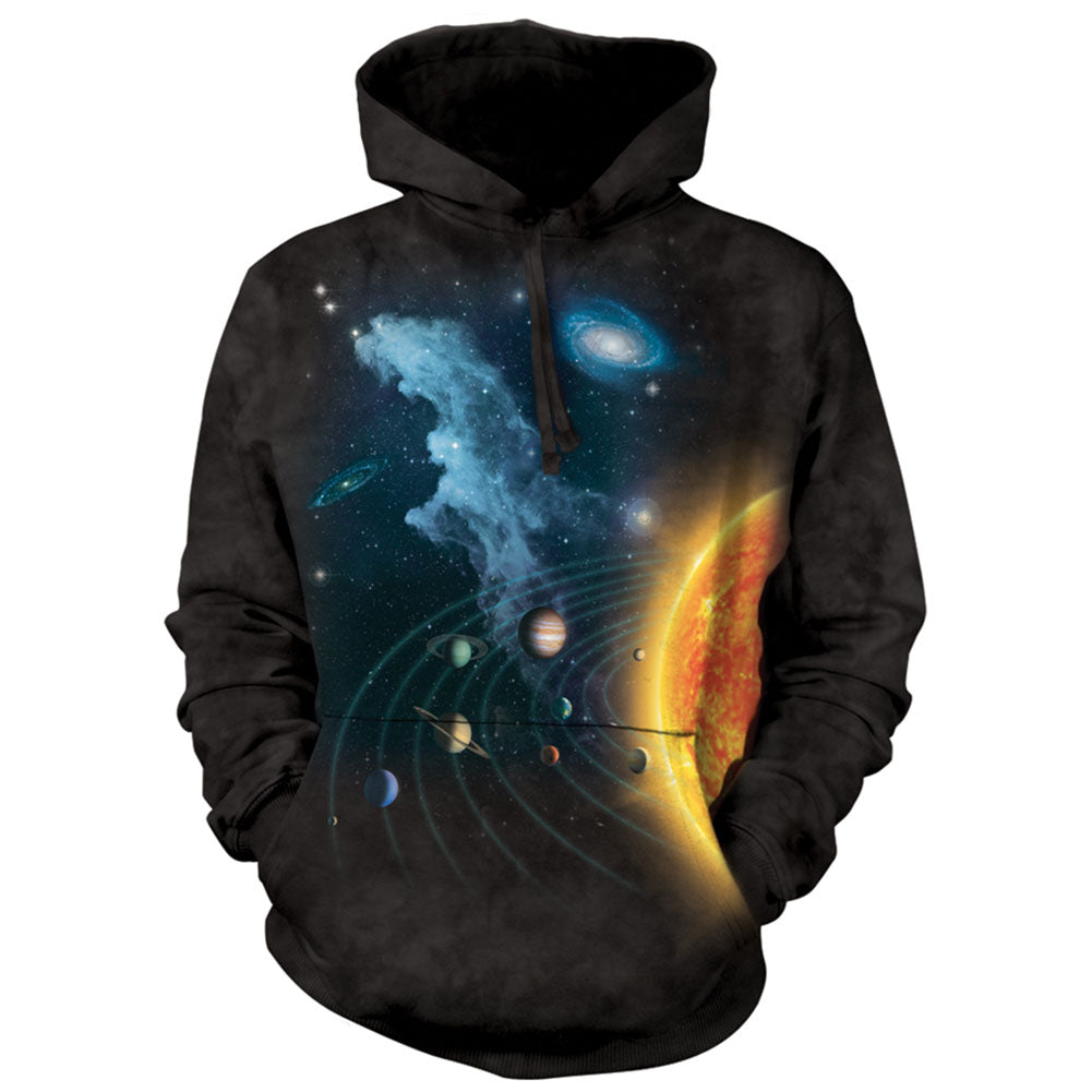 The Mountain Solar System Hooded Sweatshirt