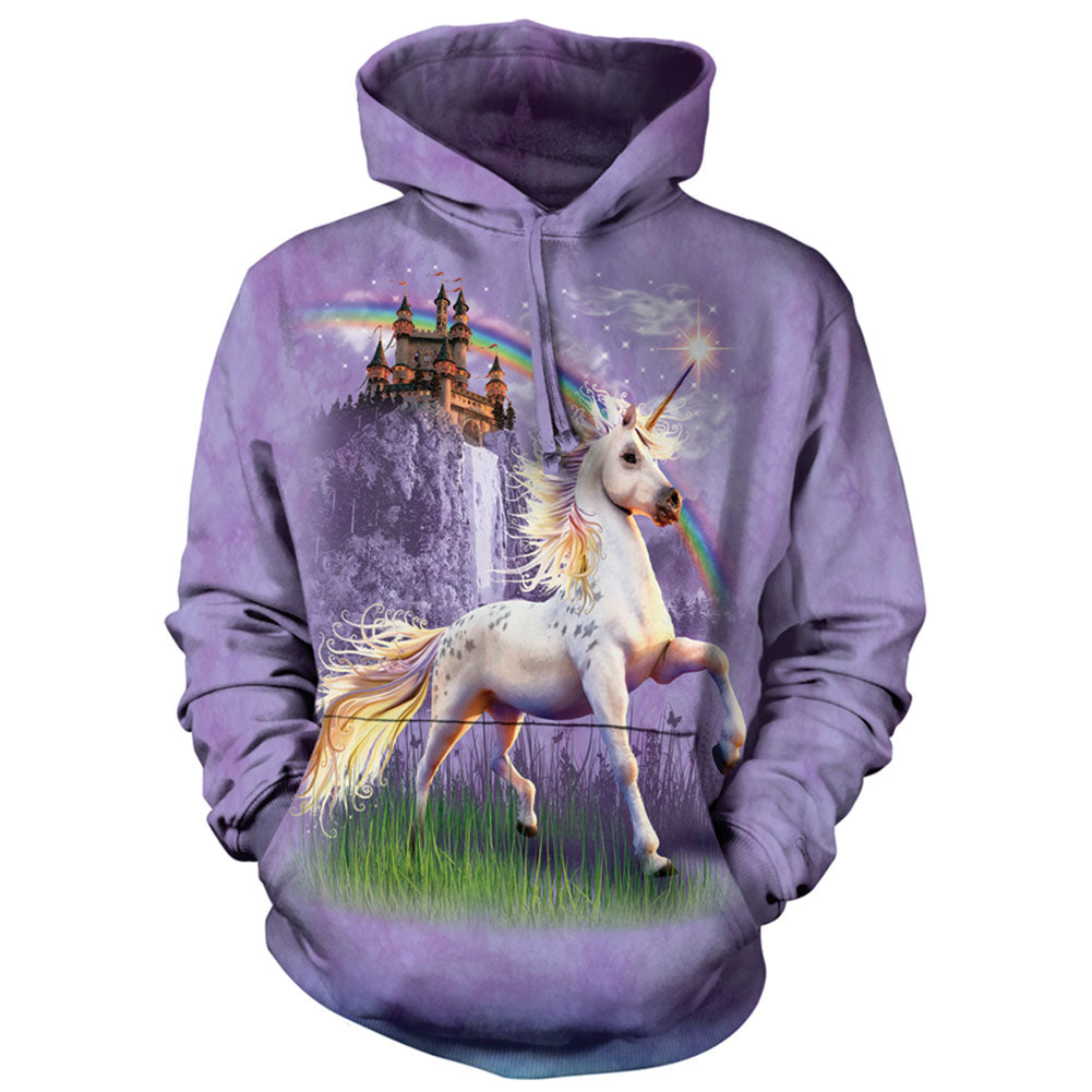 The Mountain Unicorn Castle Hd Hooded Sweatshirt