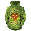 Rasta Peace Turtle Hooded Sweatshirt