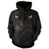 Black Panther Face H Hooded Sweatshirt