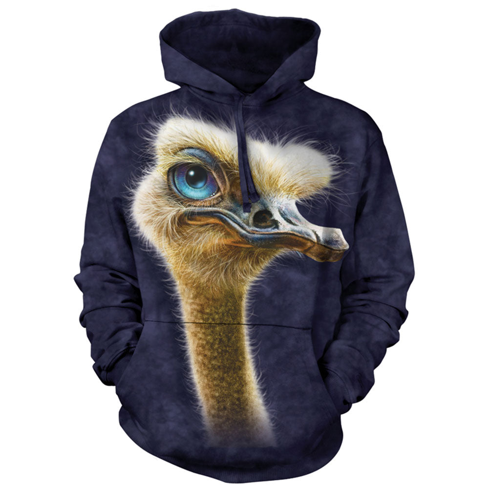 The Mountain Ostrich Totem Hooded Sweatshirt