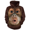 Baby Orangutan Hooded Sweatshirt