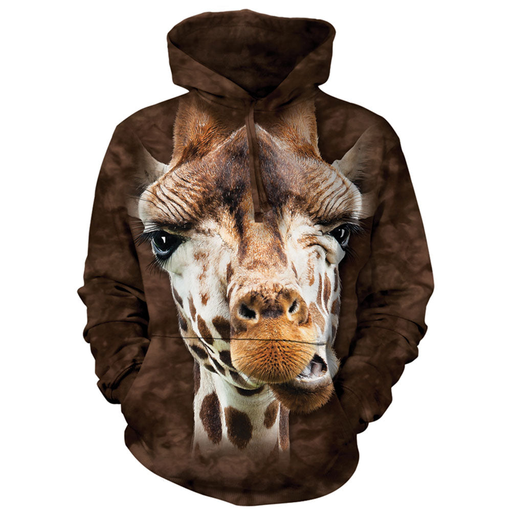 The Mountain Giraffe Hooded Sweatshirt