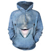 Dolphin Face Hooded Sweatshirt