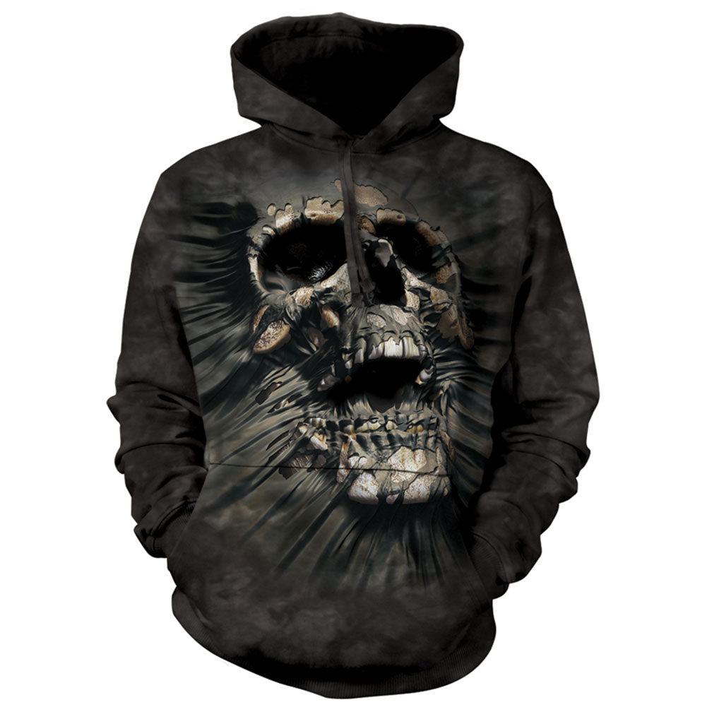 The Mountain Brkthrgh Skull Hooded Sweatshirt