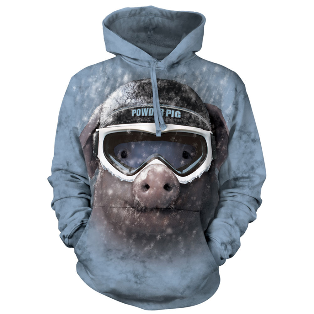 The Mountain Powder Pig Hooded Sweatshirt