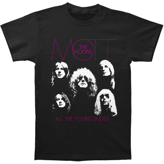 Mott The Hoople Faces Slim Fit T-shirt