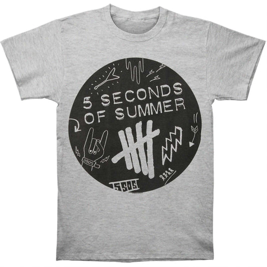 5 Seconds Of Summer 5 Seconds Of Summer Scribble Logo T-shirt