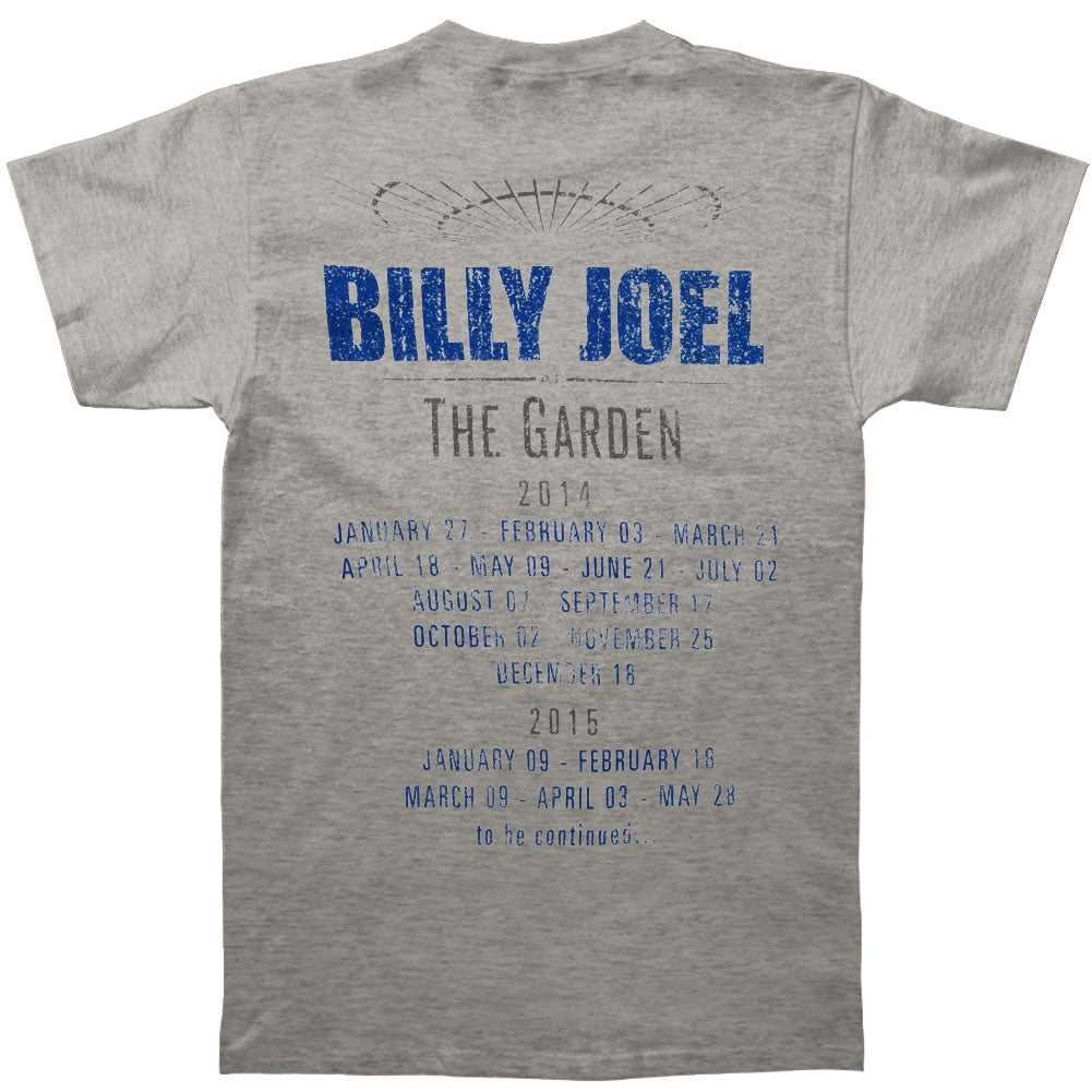 Billy Joel Madison Square Garden Line Up T-shirt