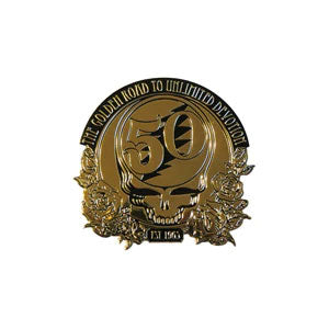 50th Anniversary Metal Sticker
