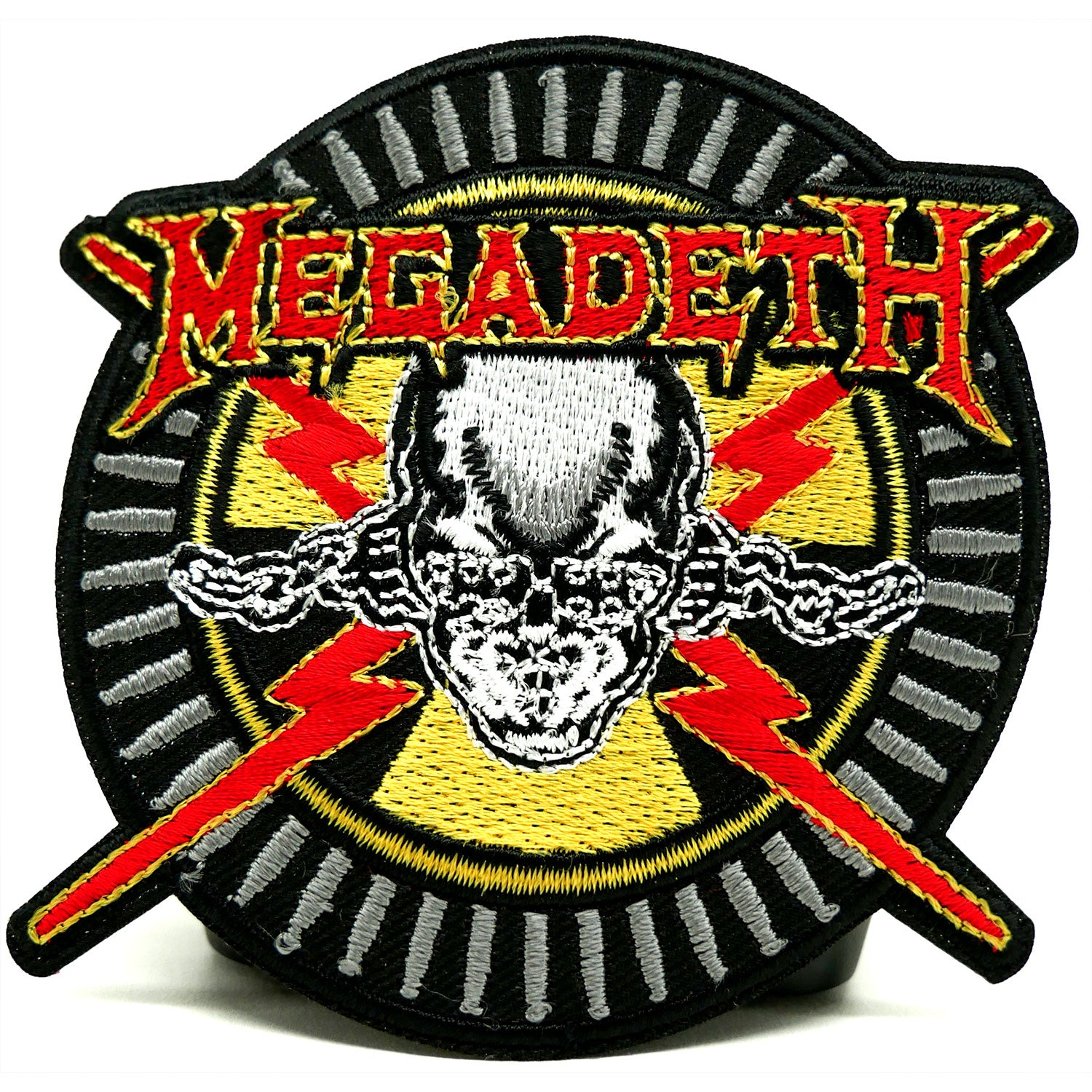 Skull & Bullets Embroidered Patch