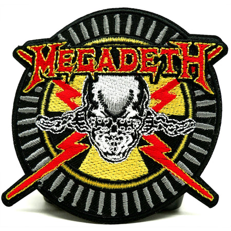 Skull & Bullets Embroidered Patch