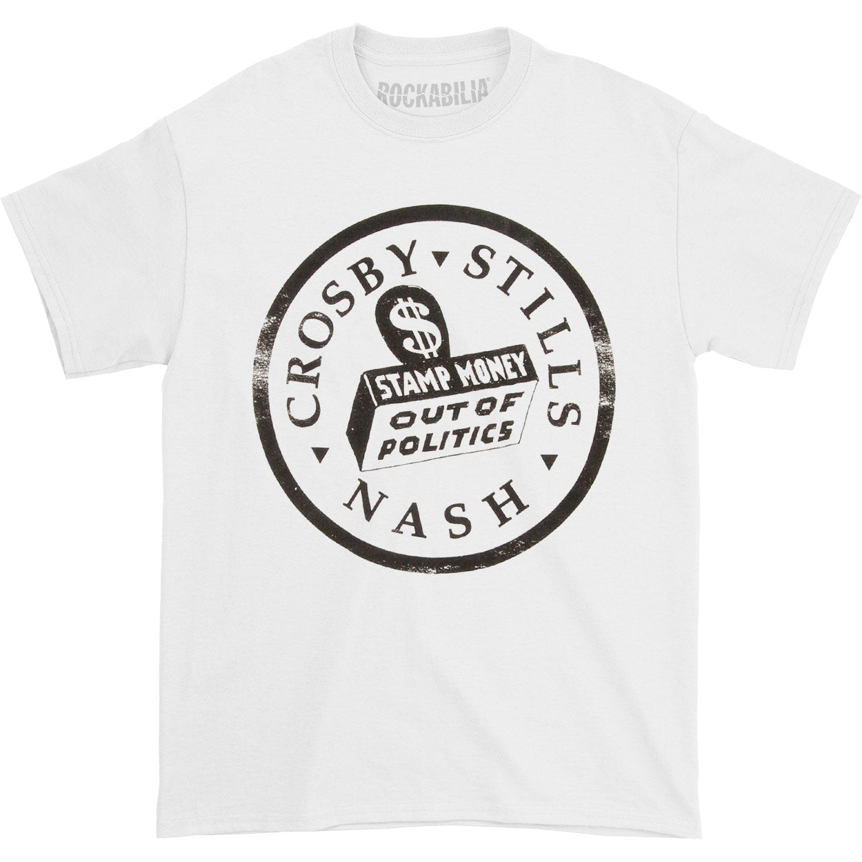 Crosby Stills Nash Young Stamp T-shirt