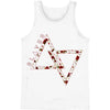Floral Triangle Mens Tank