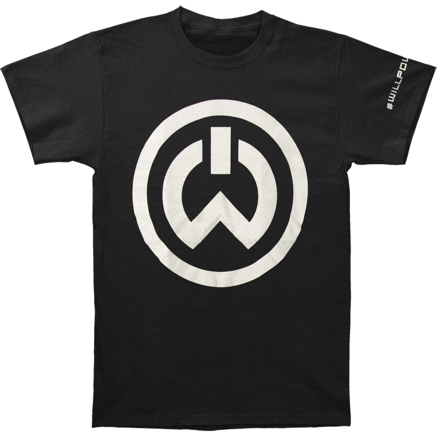 will.i.am Willpower Logo 2013 Euro Tour T-shirt