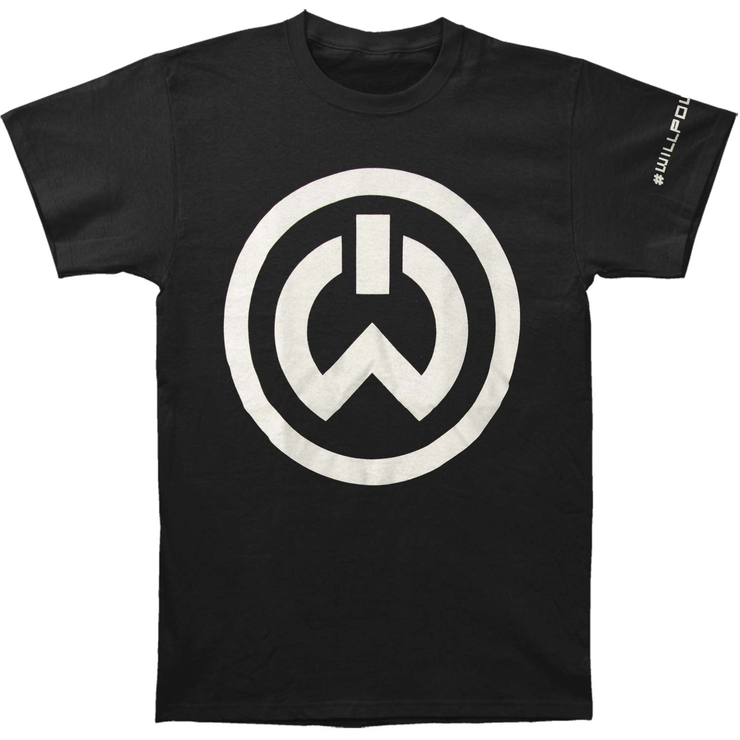 will.i.am Willpower Logo 2013 Euro Tour T-shirt