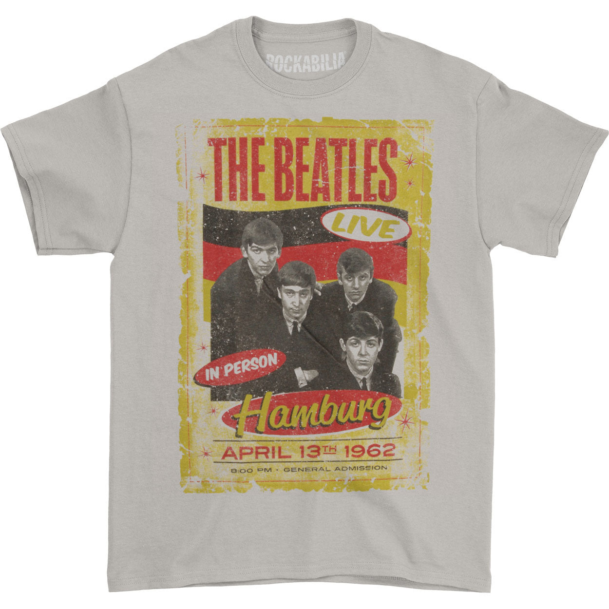 Beatles Hamburg Poster 1962 T-shirt