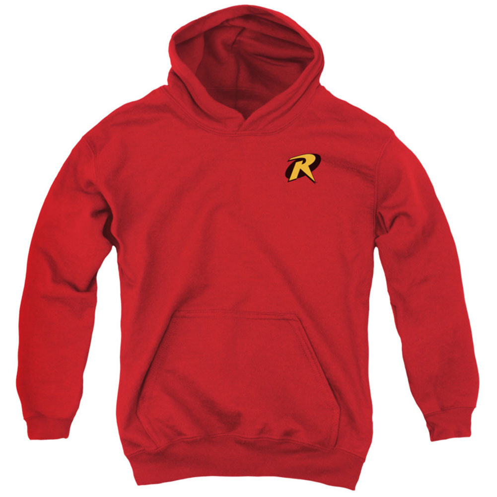 Batman Robin Logo Hooded Sweatshirt