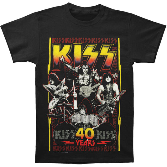 KISS Lightning Bolt 40 Years T-shirt