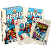 Heroes Retro Playing Cards