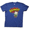 Comic Bazinga W/ Cute Sheldon T-shirt