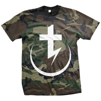 Tear Out The Heart Bolt Camo T-shirt